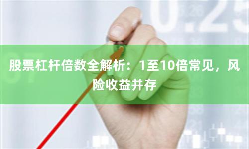 股票杠杆倍数全解析：1至10倍常见，风险收益并存